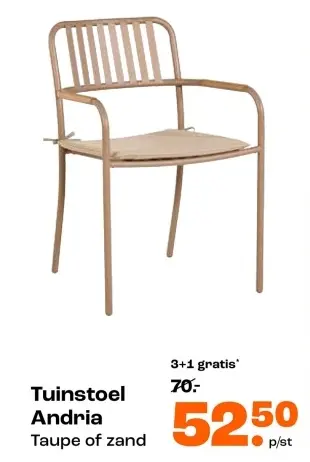 Promotie: Tuinstoel Andria