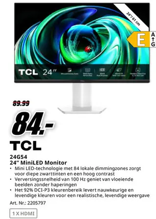 Promotie: 24G54 24" MiniLED Monitor