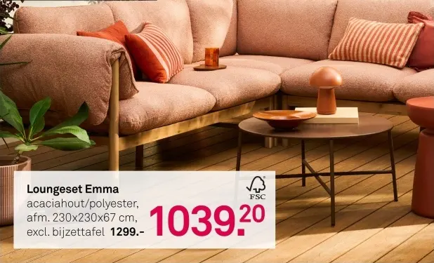 Aanbieding: Loungeset Emma