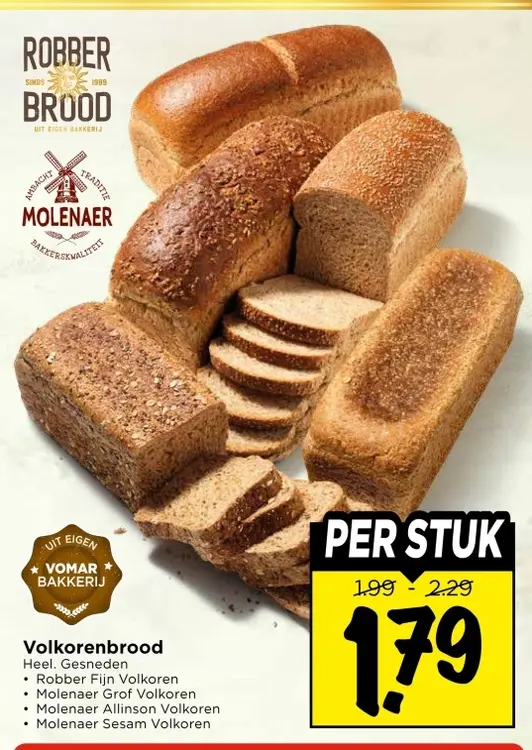 Aanbieding: Volkorenbrood