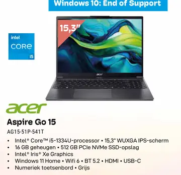 Aanbieding: Acer Aspire Go 15
