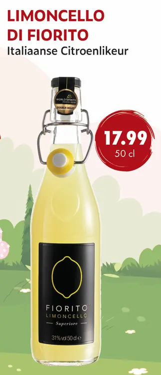 Aanbieding: Italiaanse Citroenlikeur