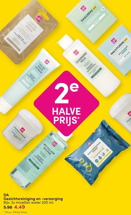 Aanbieding: Gezichtsreiniging en -verzorging