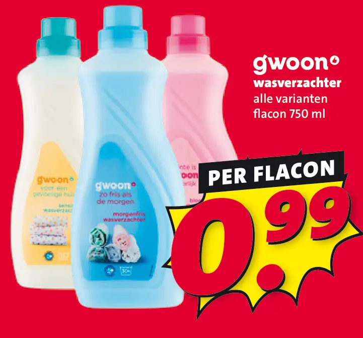 Aanbieding: wasverzachter