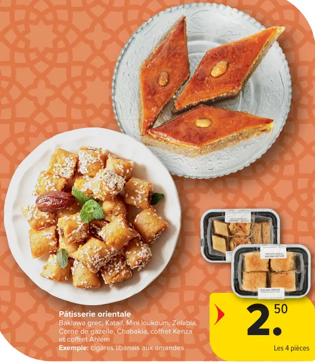 Offre: Pâtisserie orientale
