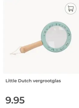 Aanbieding: Little Dutch vergrootglas