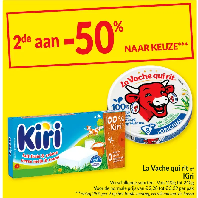 Promotie: La Vache qui rit of Kiri