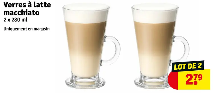 Offre: Latte Macchiato