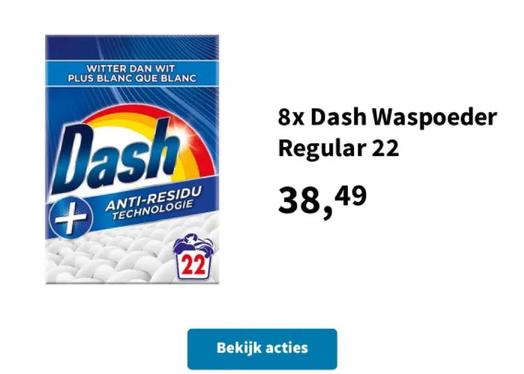 Promotie: Dash Waspoeder Regular