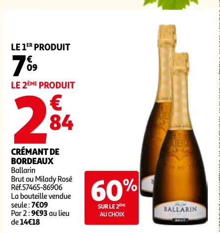 Offre: Crémant de bordeaux