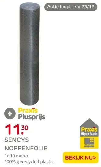 Aanbieding: Noppenfolie