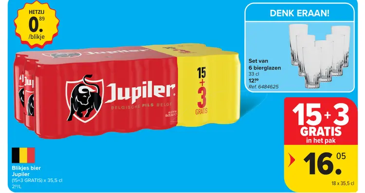 Promotie: Blikjes bier