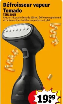 Offre: Défroisseur vapeur Tomado