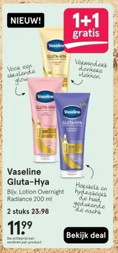 Aanbieding: Vaseline Gluta-Hya
