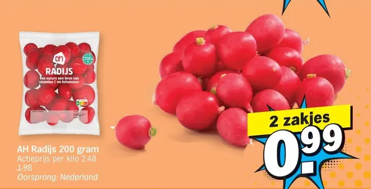 Promotie: Radijs 200 gram