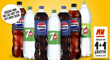 Aanbieding: PEPSI OF 7UP