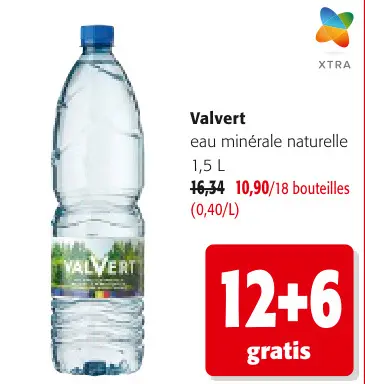Offre: eau minérale naturelle