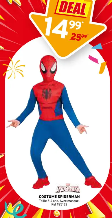 Offre: Costume SPIDERMAN