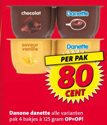 Aanbieding: Danone danette