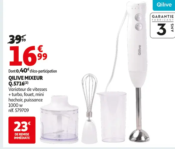 Aanbieding: Mixeur q.5716