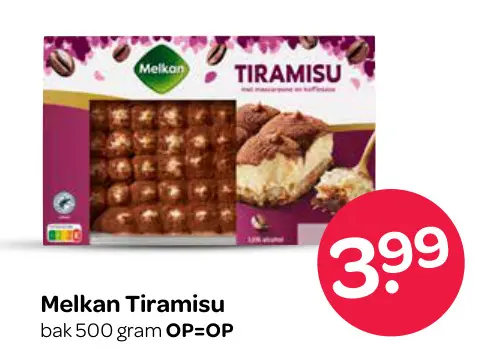 Aanbieding: Tiramisu