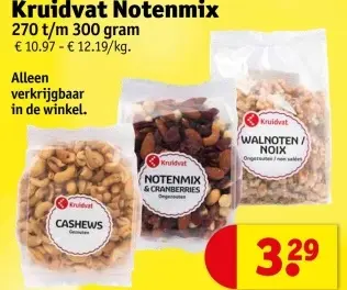 Promotie: Notenmix