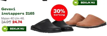 Aanbieding: Gevavi instappers