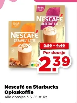 Aanbieding: Oploskoffie