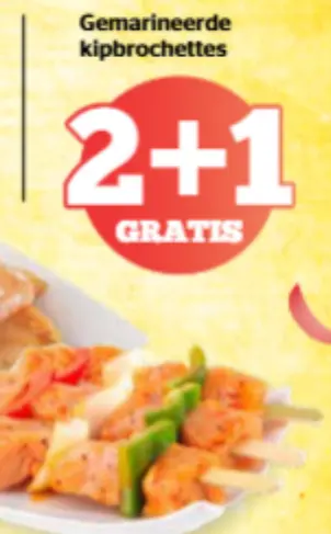 Promotie: Gemarineerde kipbrochettes