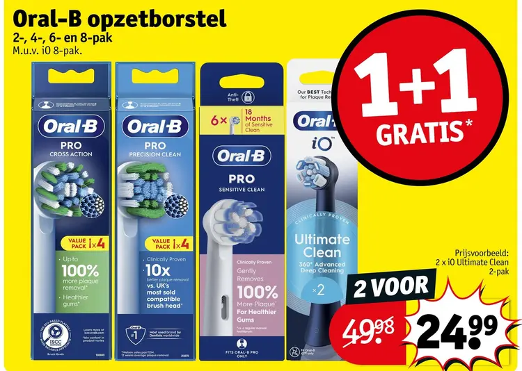 Promotie: Oral-B opzetborstel