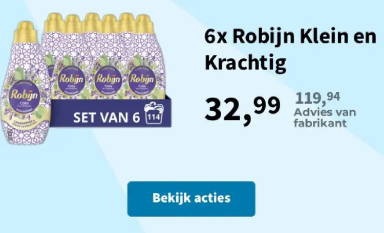 Aanbieding: Robijn Klein en Krachtig