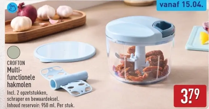 Aanbieding: Multi-functionele hakmolen