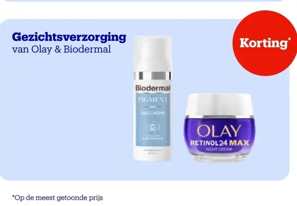 Aanbieding: Gezichtsverzorging