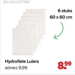 Promotie: Hydrofiele Luiers