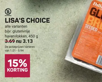 Aanbieding: LISA'S CHOICE
