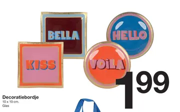 Aanbieding: Decoratiebordje
