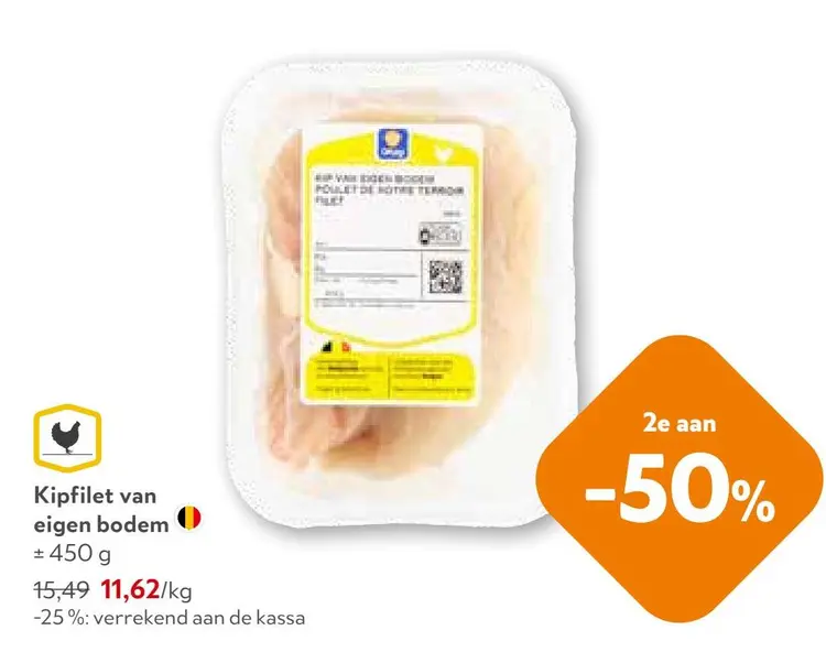 Promotie: Kipfilet van eigen bodem
