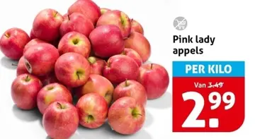 Aanbieding: Pink lady appels