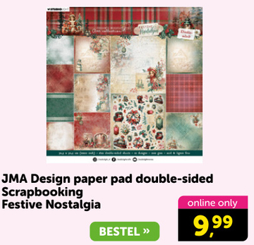 Aanbieding: JMA Design paper pad double-sided Scrapbookin