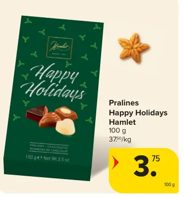 Offre: Pralines Happy Holidays