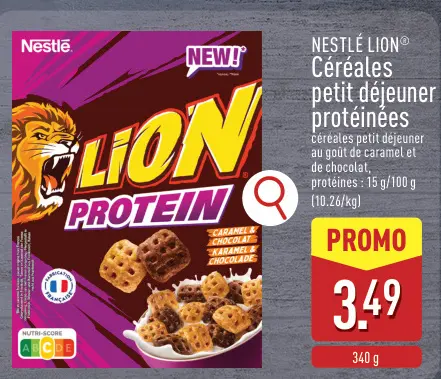 Offre: Céréales petit déjeuner protéinées