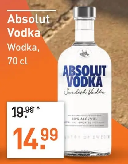 Aanbieding: Absolut Vodka