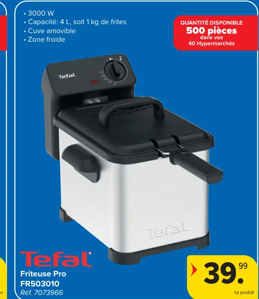 Offre: Friteuse Pro