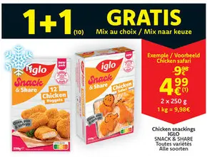 Offre: Chicken snackings
