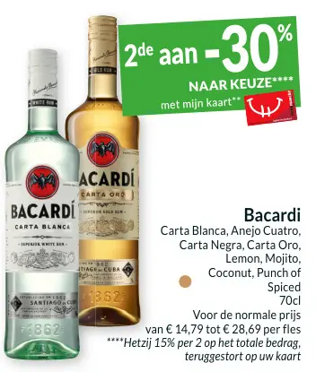 Promotie: Bacardi