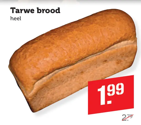 Aanbieding: Tarwe brood