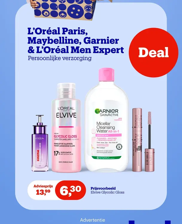 Promotie: L'Oréal Paris, Maybelline, Garnier & L'Oréal