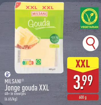 Promotie: Jonge gouda XXL