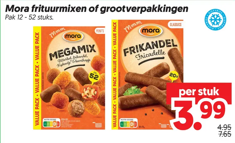 Aanbieding: Frituurmixen of grootverpakkingen