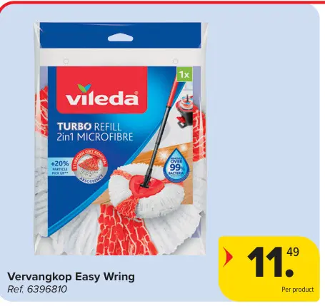 Promotie: Vervangkop Easy Wring